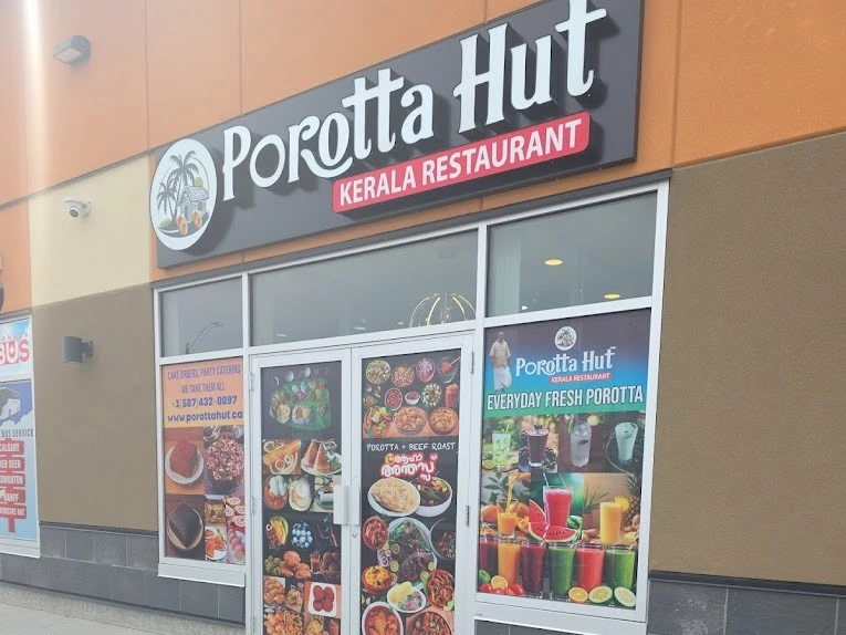 The Porotta Hut's signature dishes - Authentic Kerala cuisine in Calgary