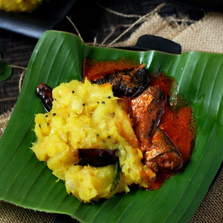 Kappa Meen Curry at The Porotta Hut in Calgary, AB - Traditional Kerala dish